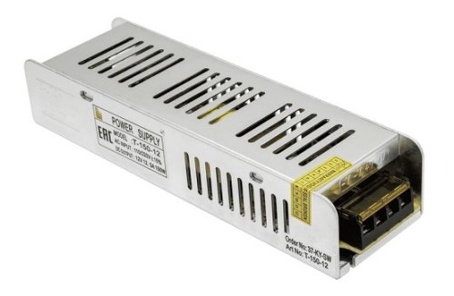 Блок питания для светодиодной ленты SW-Group 12В 12.5А 150Вт IP20 XT-150-12 фото Блок питания для светодиодной ленты SW-Group 12В 12.5А 150Вт IP20 XT-150-12 картинка